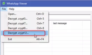 select decrypt.crypt12