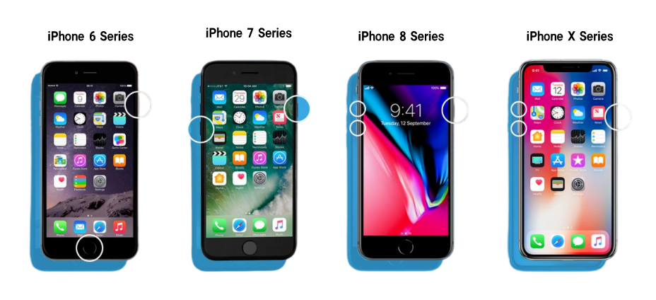 how to restart iphone