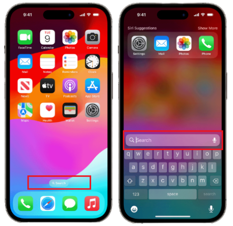 search-contact-app-on-iphone