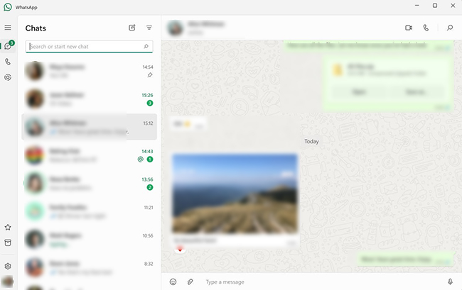 WhatsApp windows version
