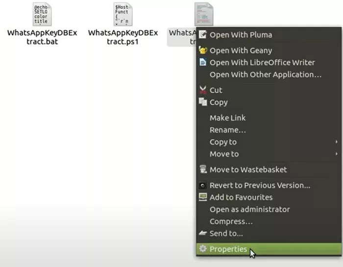 open whatsapp key db extractor
