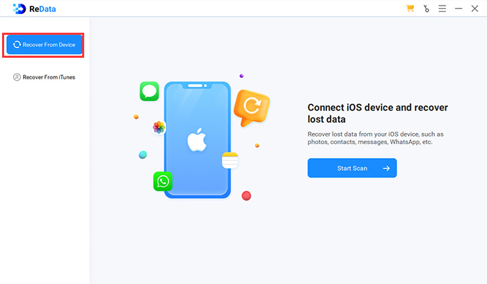 choose scan whatsapp messages